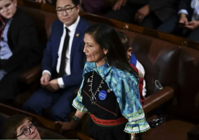 deb haaland is the first native american interior secretary of the united states photo afp deb haaland is the first native american interior secretary of the united states photo afp