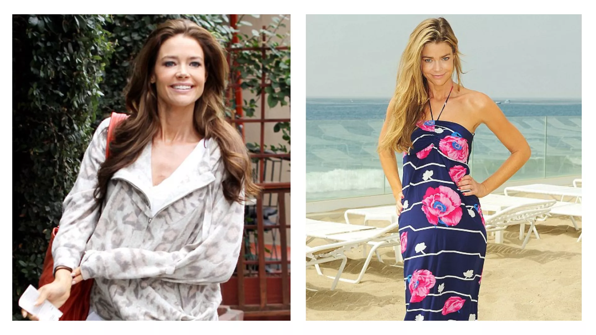 denise richards went brunette on daughters request inspired by throwback photos denise richards went brunette on daughters request inspired by throwback photos
