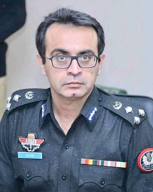 deputy inspector general of police digp karachi east saqib inam memon photo facebook