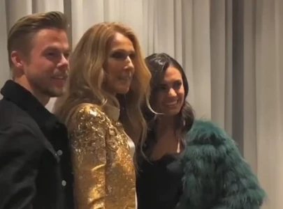 derek hough dances with celine dion and his wife reflects on singer s documentary
