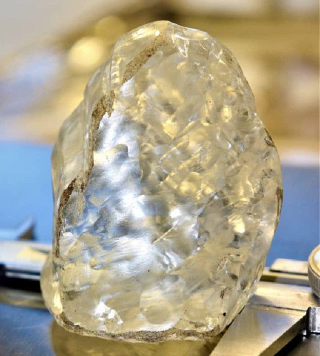 a 1 098 carat diamond discovered in botswana and believed to be the third largest gem quality stone ever to be mined photo reuters