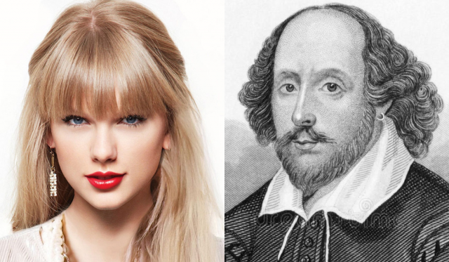 scholar calls taylor swift a literary giant compares her to shakespeare