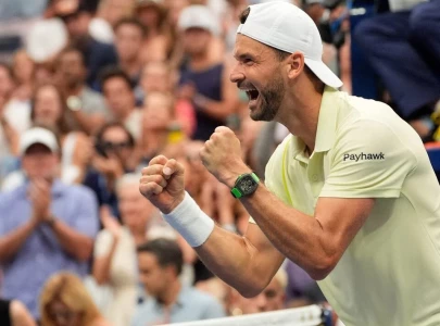 dimitrov defeats rublev in five set thriller to secure us open quarter final spot