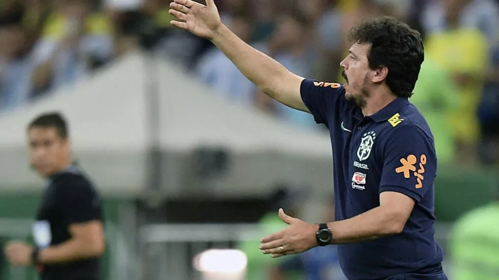 brazil fired manager fernando diniz after dismal run photo afp brazil fired manager fernando diniz after dismal run photo afp