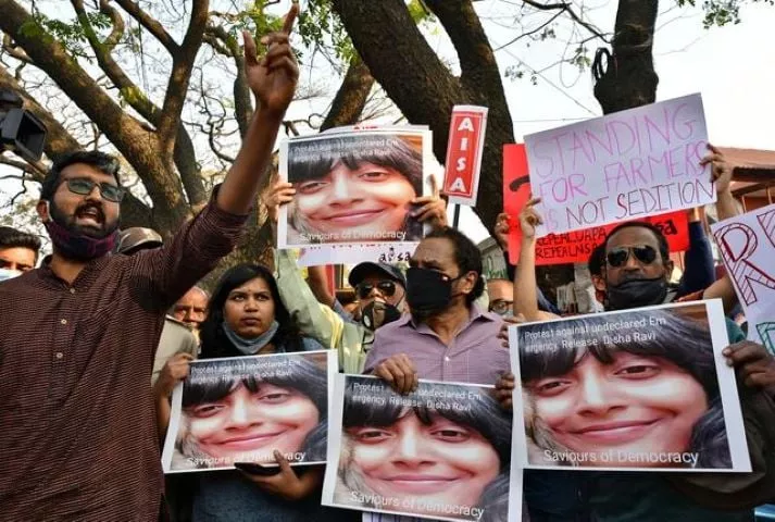indian activist breaks silence on sedition arrest says she felt violated indian activist breaks silence on sedition arrest says she felt violated