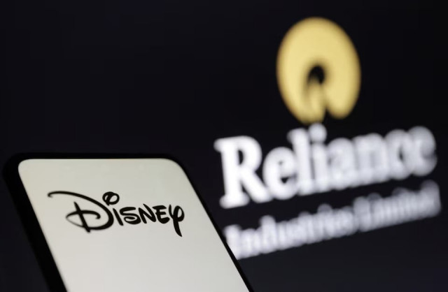 disney and reliance logos are seen in this illustration taken on august 13 2024 file photo reuters disney and reliance logos are seen in this illustration taken on august 13 2024 file photo reuters