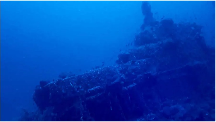 an image grab taken from a handout video from the ras adar diving club on october 8 2020 shows the wreck of french submarine ariane that was torpedoed and sunk in the mediterranean sea off cap bon in 1917 by a german submarine photo afp