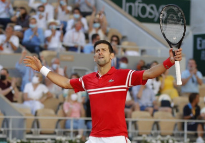 djokovic beats tsitsipas to win second french open 19th grand slam title djokovic beats tsitsipas to win second french open 19th grand slam title