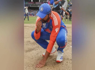 rohit sharma ate soil after t20 world cup win here why