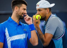 djokovic kyrgios doubles run ends