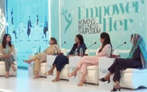 panelists express their views at a symposium on women s health and well being photo express