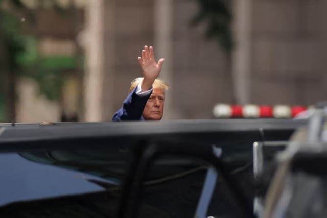 former us president donald trump in new york city may 31 2024 photo reuters former us president donald trump in new york city may 31 2024 photo reuters