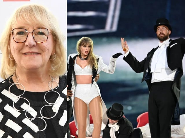 donna kelce shares video of travis kelce onstage with at eras tour in london donna kelce shares video of travis kelce onstage with at eras tour in london