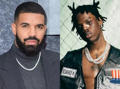 watch drake bobs head to rema collab mention me after dropping 100gb of unreleased music