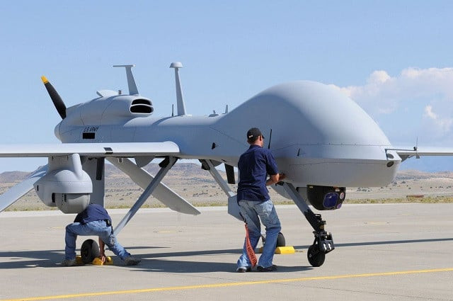 workers prepare an mq 1c gray eagle unmanned aerial vehicle for static display at michael army airfield dugway proving ground in utah in this september 15 2011 us army handout photo obtained by reuters february 6 2013 photo reuters workers prepare an mq 1c gray eagle unmanned aerial vehicle for static display at michael army airfield dugway proving ground in utah in this september 15 2011 us army handout photo obtained by reuters february 6 2013 photo reuters
