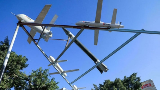 drone models adorn a public square in the rebel held yemeni capital sanaa photo afp drone models adorn a public square in the rebel held yemeni capital sanaa photo afp
