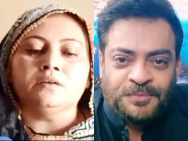 right to left late amir liaquat and dania shah s mother salma bibi right to left late amir liaquat and dania shah s mother salma bibi