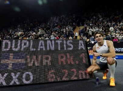 duplantis sets new world record duplantis sets new world record
