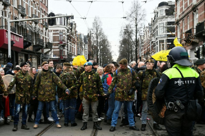 arrests clashes in netherlands covid protest arrests clashes in netherlands covid protest