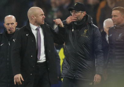 dyche slams klopp for criticising burnley players
