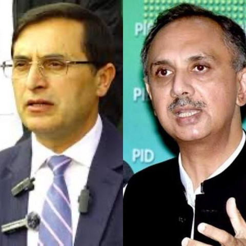 pti gohar ali khan and omar ayub