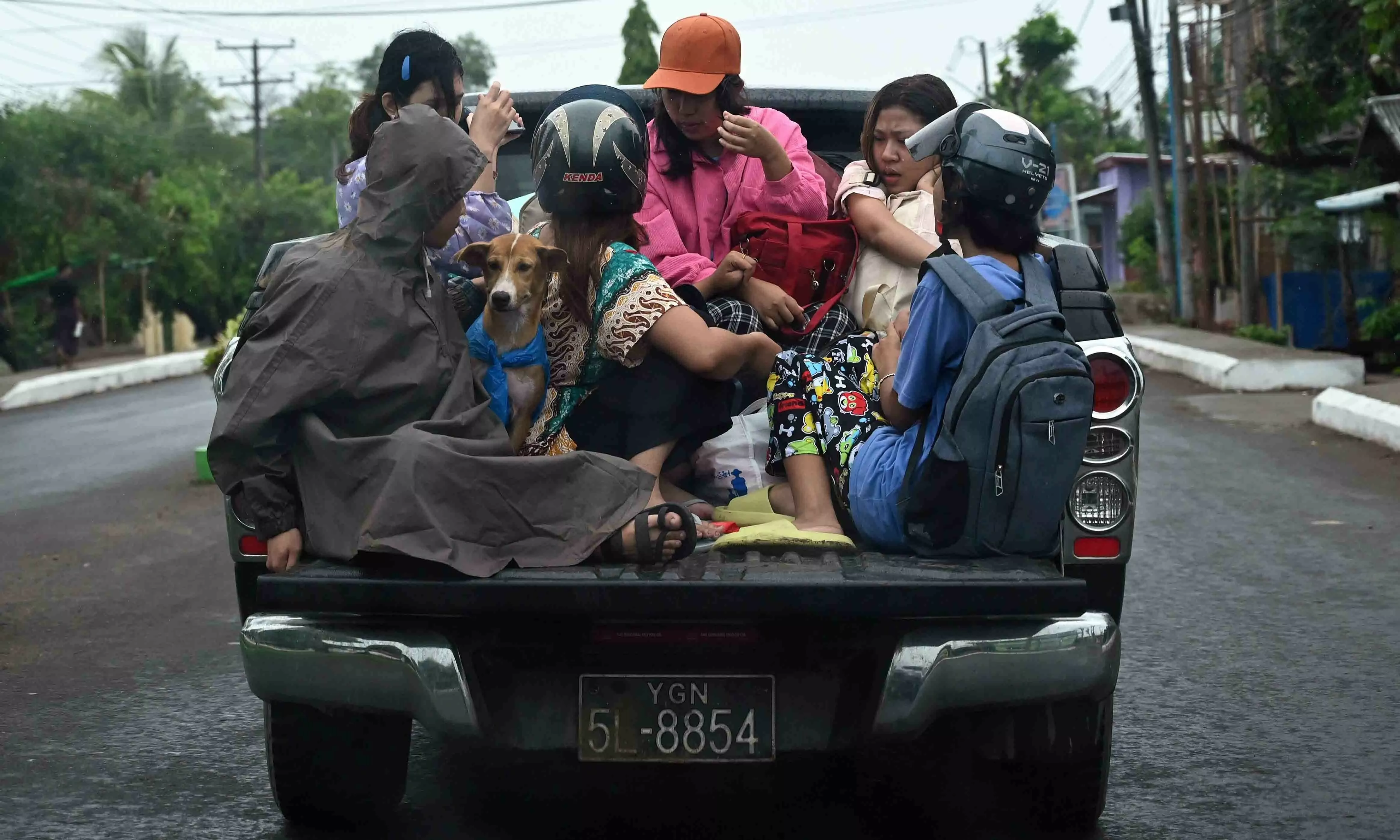 cyclone mocha floods myanmar port city sparing major refugee camps cyclone mocha floods myanmar port city sparing major refugee camps
