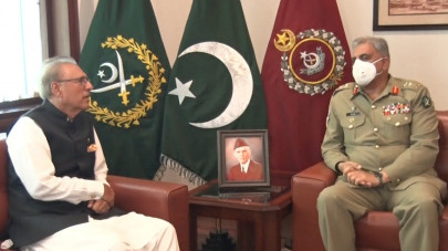 president acknowledges army s contribution and sacrifices in visit to ghq