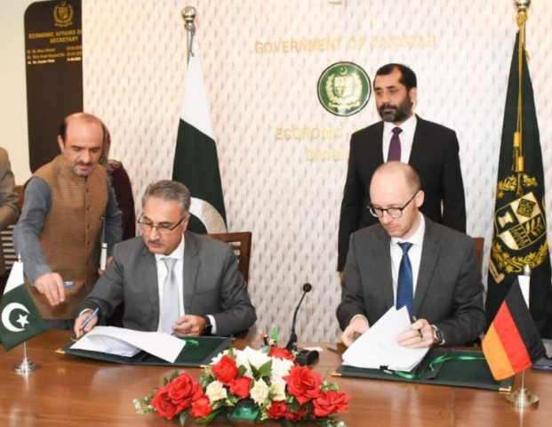 signing ceremony of german grant for pakistan held at ministry of economic affairs in islamabad on october 26 photo pid signing ceremony of german grant for pakistan held at ministry of economic affairs in islamabad on october 26 photo pid