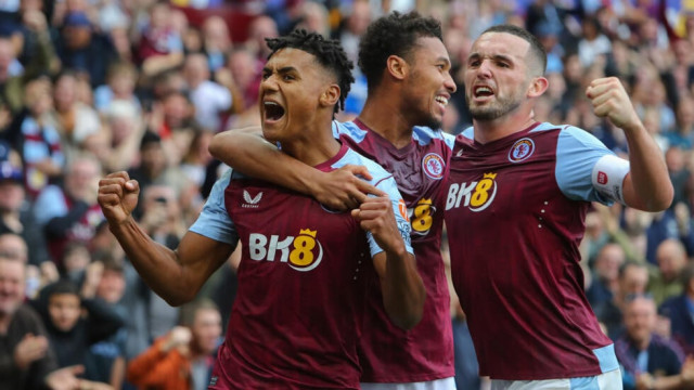 rampant villa have won five of their first seven league matches and sit third in the table ahead of the rest of the weekend s fixtures photo afp rampant villa have won five of their first seven league matches and sit third in the table ahead of the rest of the weekend s fixtures photo afp