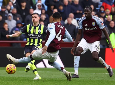 manchester city s crisis deepens as villa hand title holders another defeat