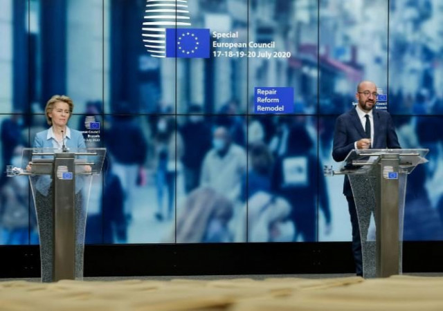 european council president charles michel and european commission president ursula von der leyen photo reuters european council president charles michel and european commission president ursula von der leyen photo reuters