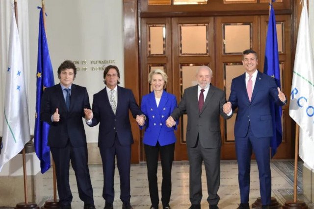 the eu mercosur agreement aims to create one of the largest free trade zones in the world covering more than 700 million people and nearly 25 percent of global gdp photo reuters the eu mercosur agreement aims to create one of the largest free trade zones in the world covering more than 700 million people and nearly 25 percent of global gdp photo reuters