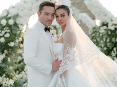 ed westwick and amy jackson tie the knot in a romantic italian wedding