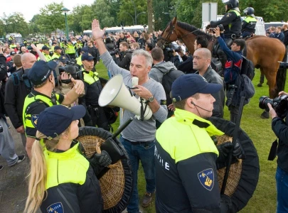 holy quran desecrated during far right demo in netherlands