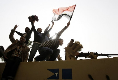 unrest in egypt mubarak names vice president and premier