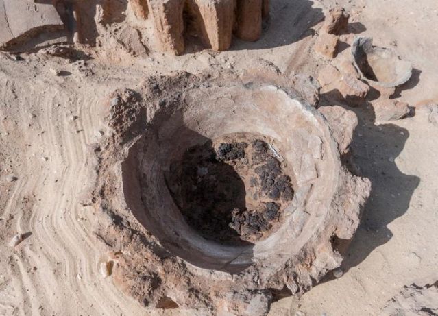 undated image shows archaeologists discover a 5000 year old mass production brewery in the ancient city of abydos at sohag governorate in egypt photo reuters