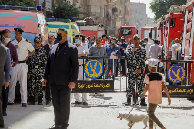 at least 41 killed in egyptian church fire say security sources at least 41 killed in egyptian church fire say security sources