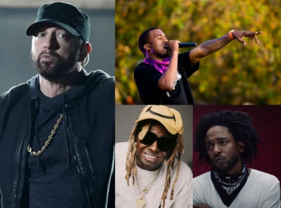 eminem name drops kendrick lamar wayne and ye on new album but are they disses