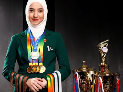 pakistani girl wins global memory competition pakistani girl wins global memory competition