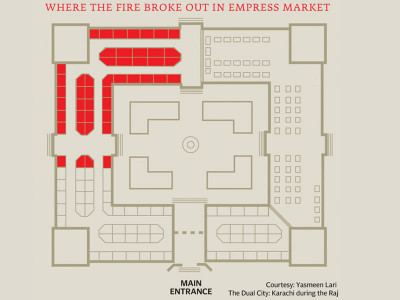 why did the power go out for 10 mins just before the fire