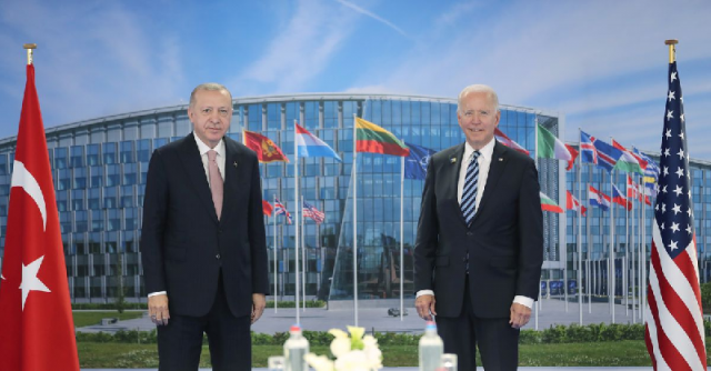 turkish president tayyip erdogan meets with us president joe biden on the sidelines of the nato summit in brussels belgium june 14 2021 photo reuters turkish president tayyip erdogan meets with us president joe biden on the sidelines of the nato summit in brussels belgium june 14 2021 photo reuters
