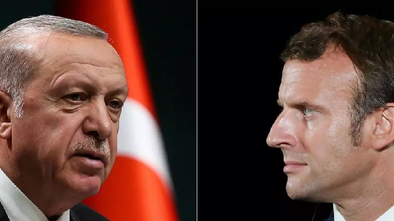 ties between president erdogan and eu leaders such as president macron of france have been badly strained in recent years photo afp file