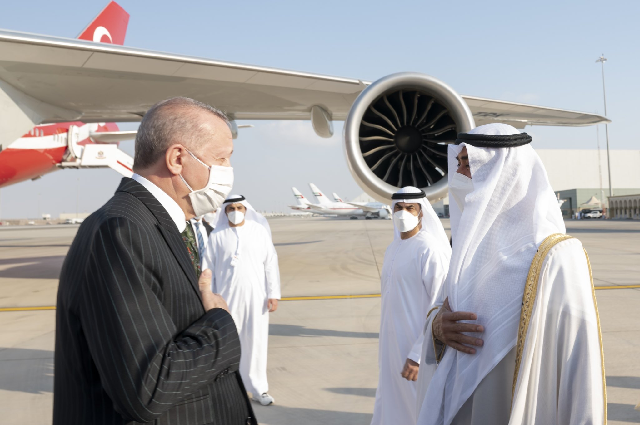 erdogan visits uae to boost long strained ties