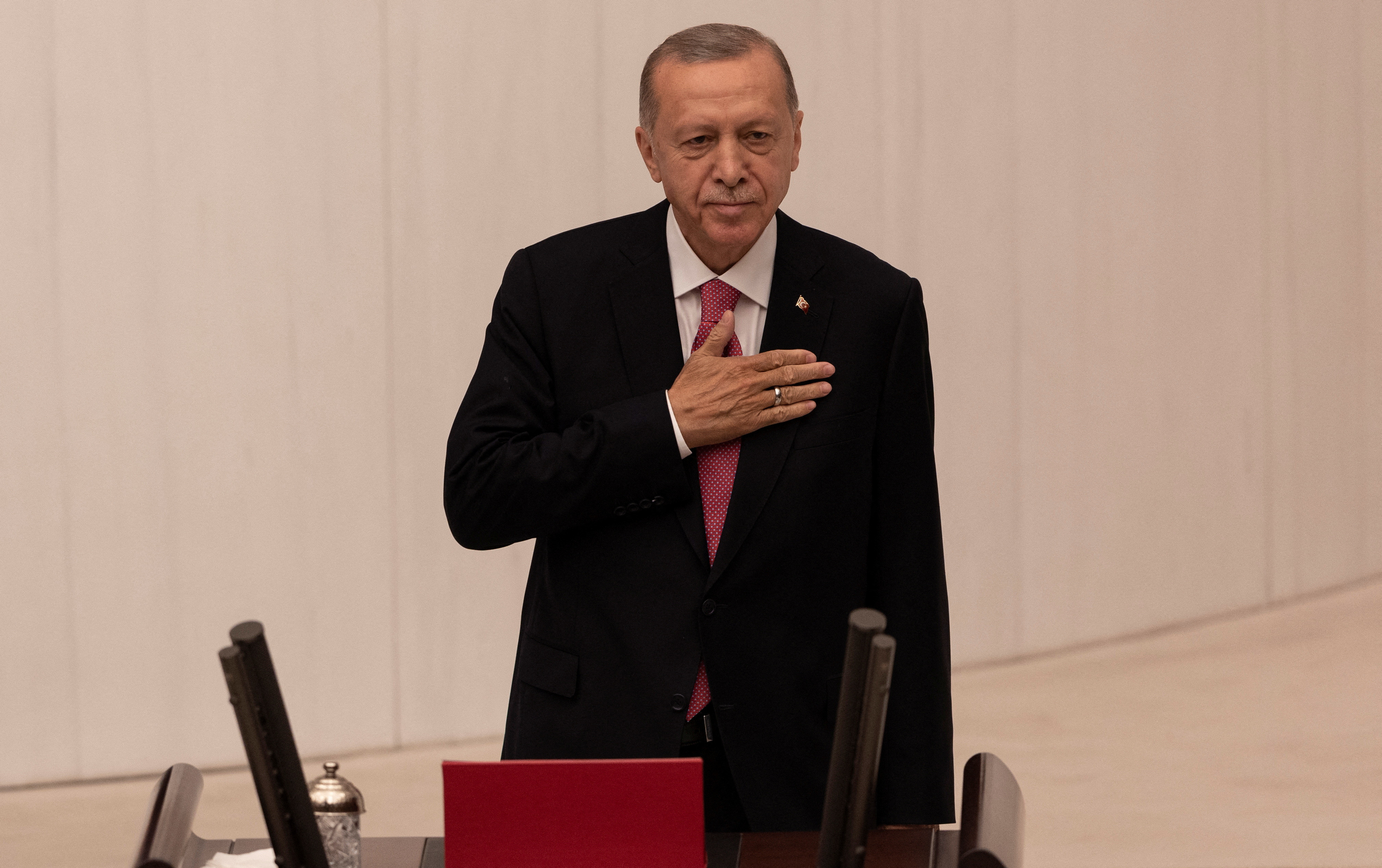 Turkiye's Erdogan sworn in for new term as president