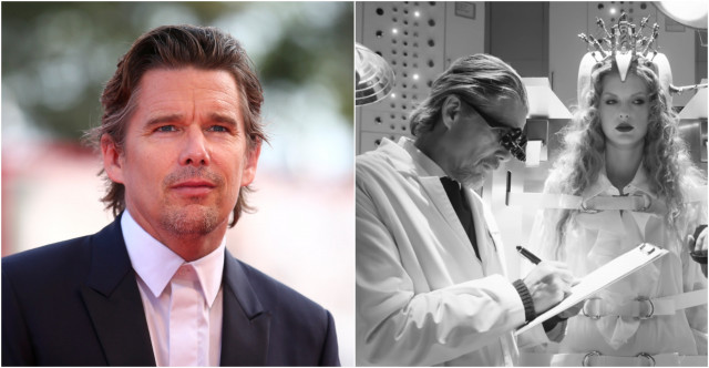 ethan hawke courtesy reuters ethan hawke and taylor swift in fortnight courtesy taylor swift on youtube ethan hawke courtesy reuters ethan hawke and taylor swift in fortnight courtesy taylor swift on youtube