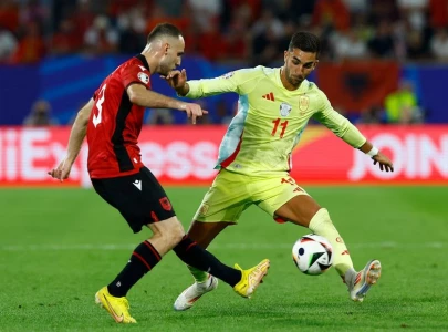 euro 2024 spain demonstrate depth in win over albania complete perfect group stage