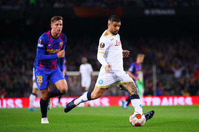 barca napoli finely poised ahead of second leg barca napoli finely poised ahead of second leg