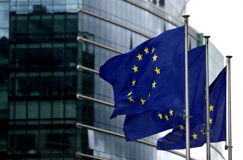 european flags fly outside the european commission headquarters in brussels belgium september 20 2023 photo reuters