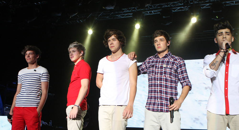 One Direction on their 'Up All Night' tour in 2011. (Photo: Eva Rinaldi)