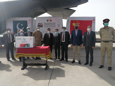 second batch of sinopharm vaccines arrive in islamabad